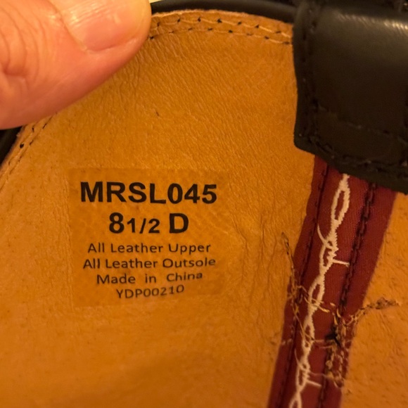 Twisted X Cowboy Boots (Men's 8.5/ostrich) - brand new - Picture 5 of 5